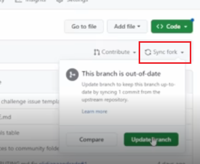 sync-fork